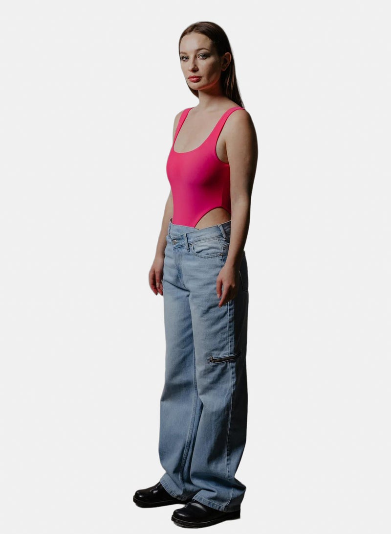Stache High Leg Bodysuit - Image 1