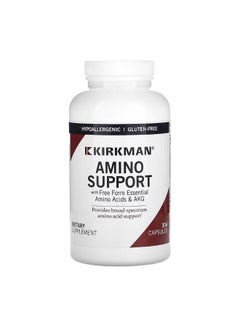 Kirkman Labs Amino Support with Free Form Essential Amino Acids and AKG 304 Capsules  - Image 1