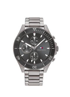 Tommy Hilfiger Plus Men's Quartz Stainless Steel and Link Bracelet Watch-1791918 46MM  - Image 1