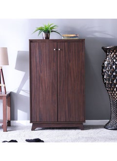 DANUBE HOME Jazz Shoe Cabinet 21 Pairs Of Shoes Modern Design FurnitureWooden Shoe Organizer for Entryway, Hallway, Living RoomL 80x40x133 cm  - Image 1