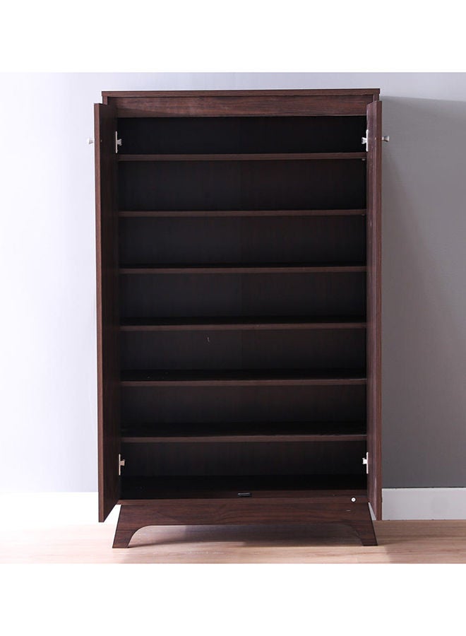 DANUBE HOME Jazz Shoe Cabinet 21 Pairs Of Shoes Modern Design FurnitureWooden Shoe Organizer for Entryway, Hallway, Living RoomL 80x40x133 cm - Image 3