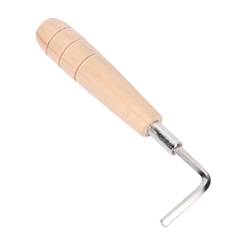 Professional Guitar Tuning Wrenches Set of 4 Durable Impact Resistant Wooden Tone Adjustment Tools - Image 2