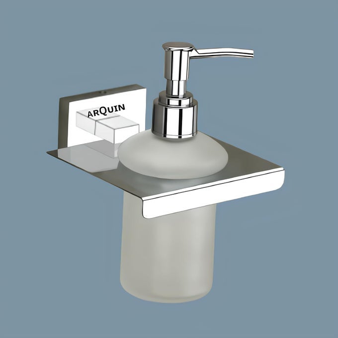 TAURUS 304 GRADE STAINLESS STEEL LIQUID SOAP DISPENSERSOAP DISPENSERBATHROOM ACCESSORIES CHROME PACK OF 4
