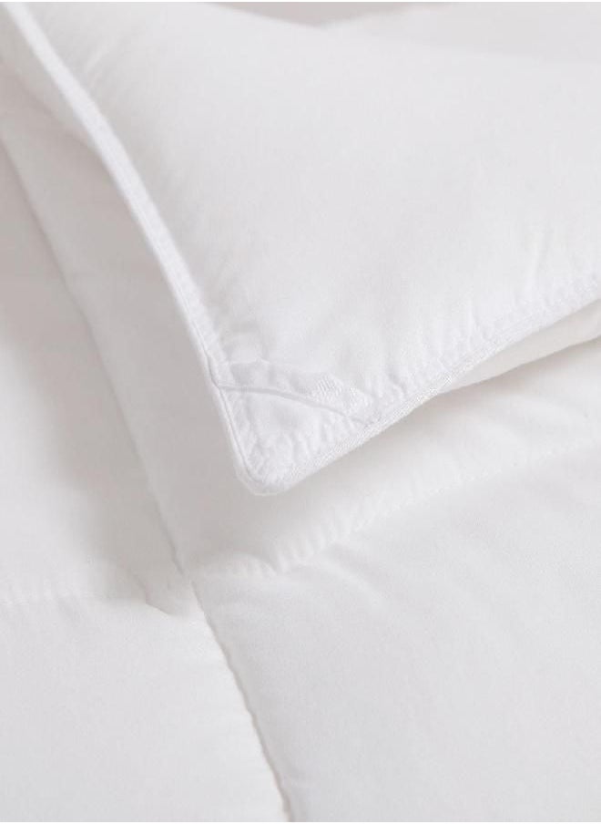 Elegant Comfort Elegant Comfort Luxurious Down Alternative White Comforter Duvet Insert Full/Queen  - Image 2