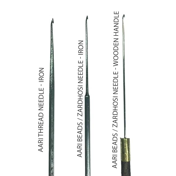 Aari Iron Needle Set Combo Pack of Thread Needle Beads Needle Zardosi Needle Needle Set for aari Work 1  - Image 1