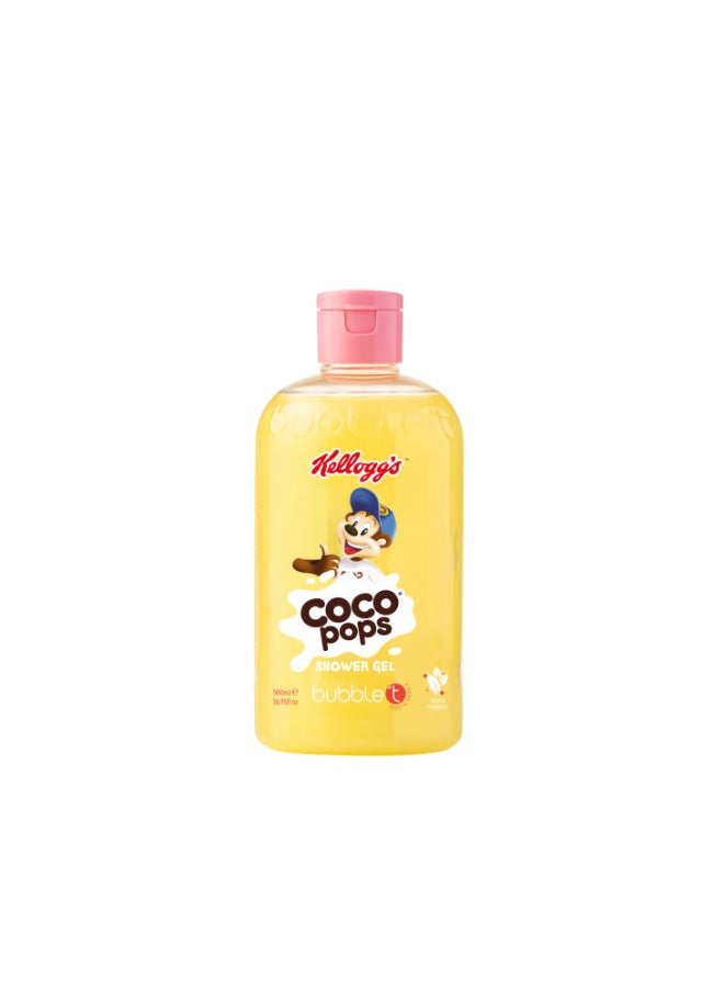 Bubble T Fun Coco Pops Scented Bath & Shower Gel - Gently Cleanses & Moisturizes, Features the Irresistible Scent of Chocolate Cereal (500 ml) - Image 1