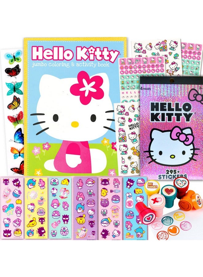 Bendon Hello Kitty Coloring & Acitivty Book Super Bundle For Kids Girls Set Includes Stickers Kids Coloring Book & More (Hkcom2) - Image 1