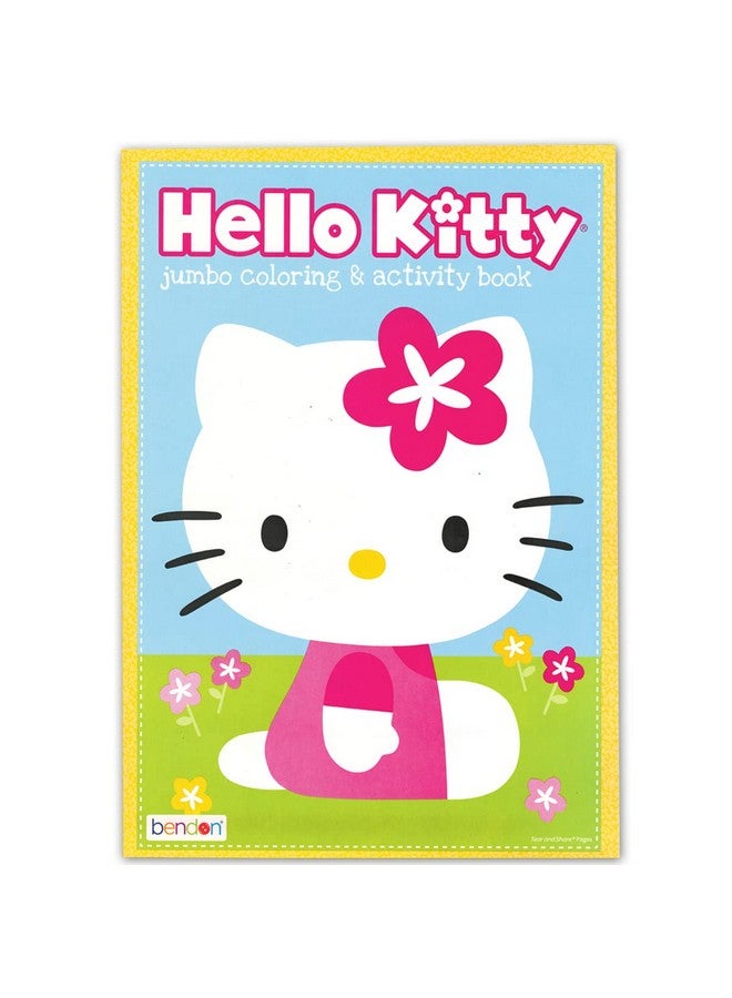 Bendon Hello Kitty Coloring & Acitivty Book Super Bundle For Kids Girls Set Includes Stickers Kids Coloring Book & More (Hkcom2) - Image 3