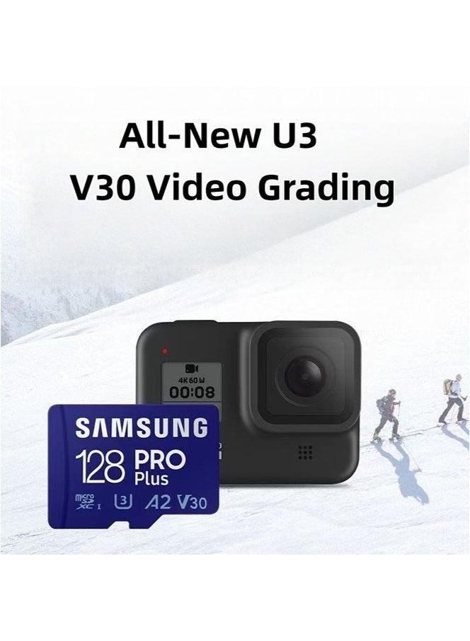 Samsung Business Samsung PRO Plus MicroSD Card 128GB  , Up to 160MB/s, Full HD and 4K UHD, UHS-I, U3, V30, A2, for Android Smartphones, VCRs, Cameras and More - Image 3