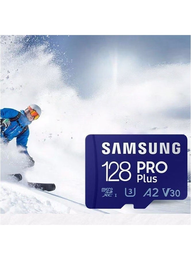 Samsung Business Samsung PRO Plus MicroSD Card 128GB  , Up to 160MB/s, Full HD and 4K UHD, UHS-I, U3, V30, A2, for Android Smartphones, VCRs, Cameras and More - Image 2