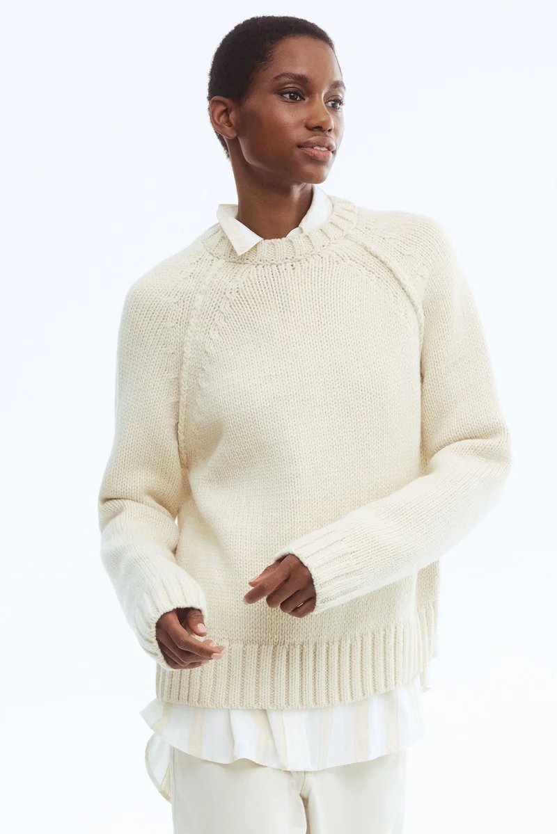 H&M Raglan-sleeved jumper
