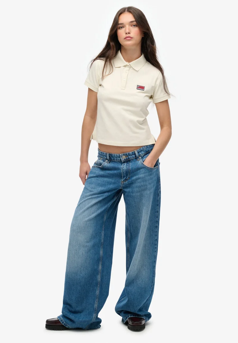 Superdry  Athletic Essentials Graphic Polo Shirt for Women | Best Price UAE