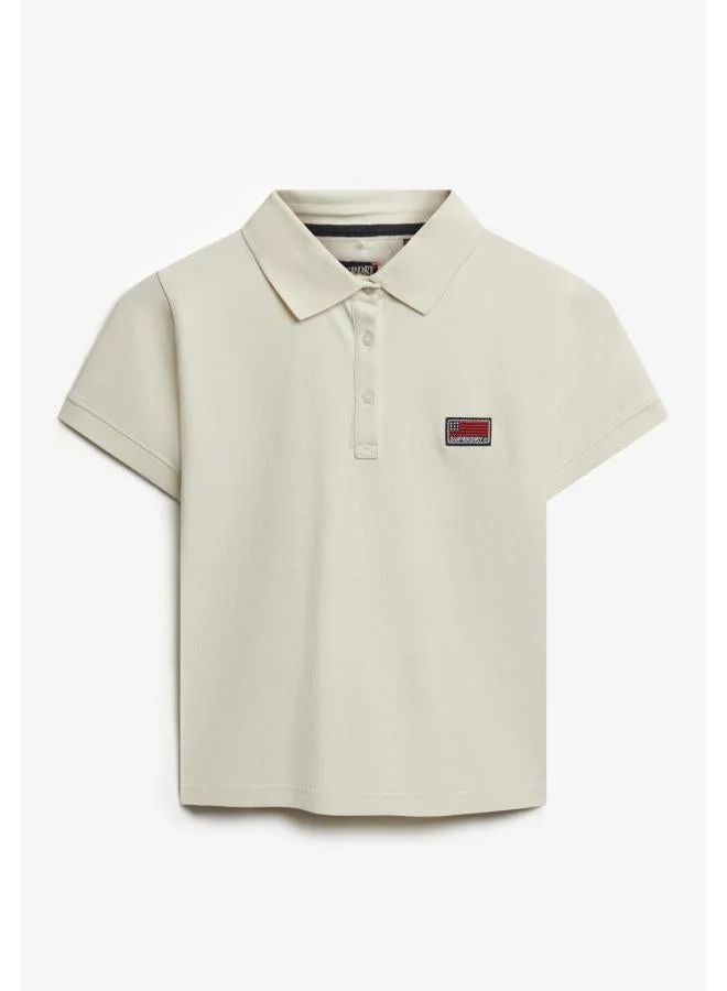 Superdry  Athletic Essentials Graphic Polo Shirt for Women | Best Price UAE