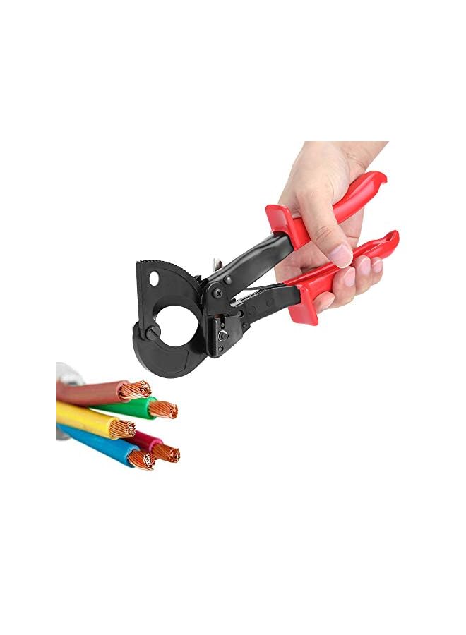 PROMASS Heavy Duty 240mm² Ratchet Cable Cutter Wire Cut Hand Tool for Cutting Copper and Aluminum Cable - Image 4