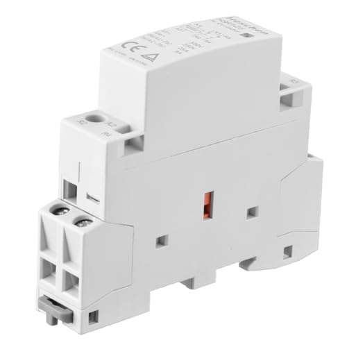 Heschen Household AC Contactor, HSR1-25, 2 Pole, Two Normally Closed, AC 220V/230V Coil Voltage, 35mm DIN Rail Mount (1) - Image 2