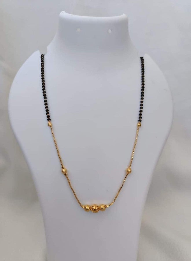 SHIJPIK Gold Plated Mangalsutra - Multi Design Available - Image 4