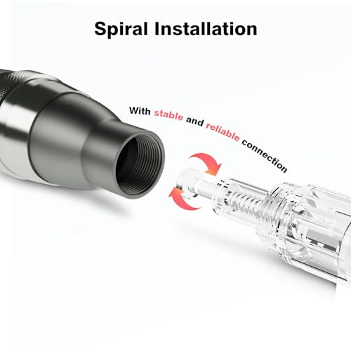 Glemme Microneedle Derma Roller Pen Microneedling Roller 025mm Dermabrasion Roller for Face Skin Microneedle Micro Needle Roller 025mm for Men and Women Home Use - Image 3