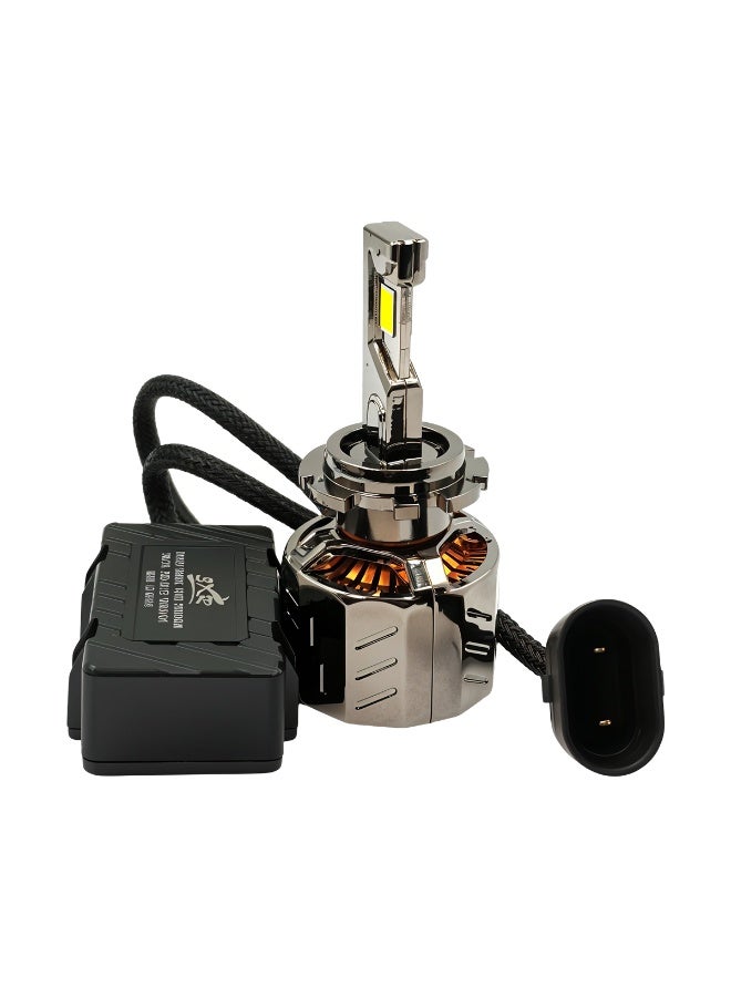 3XR D2/D4 LED Headlight Bulbs P130 3XR – 260W 30000LM Super Bright 6500K White, CANBUS Ready, IP65 Waterproof, Latest LED Chips, Ultra-Focused Beam, Plug & Play 12V Headlights - Image 2