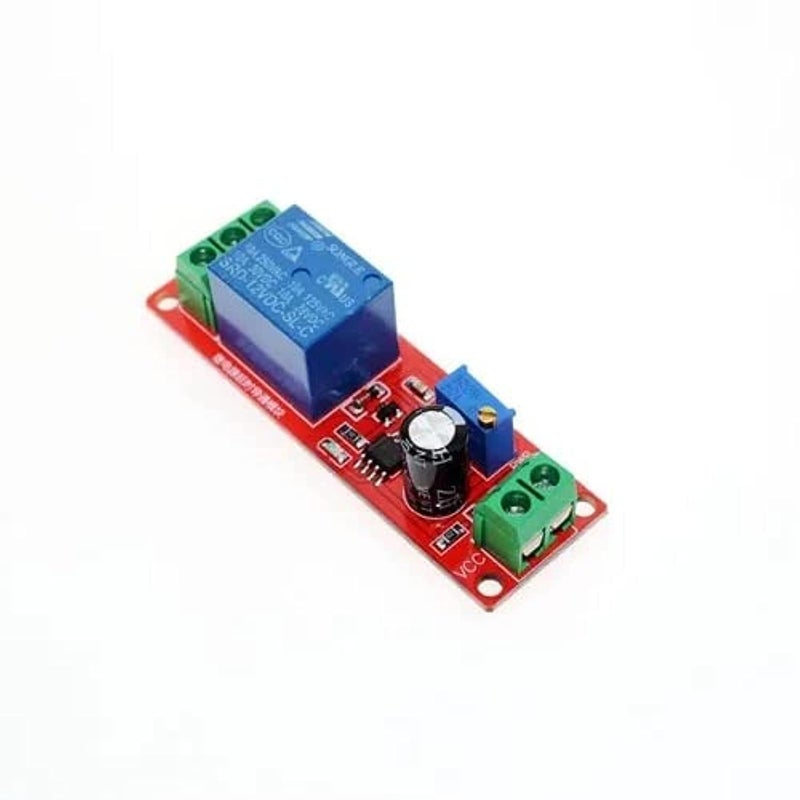 Generic 12V Delay Timer Switch 0-10sec, Automatic, Relay Module with Timer, Delay Switch, No Color