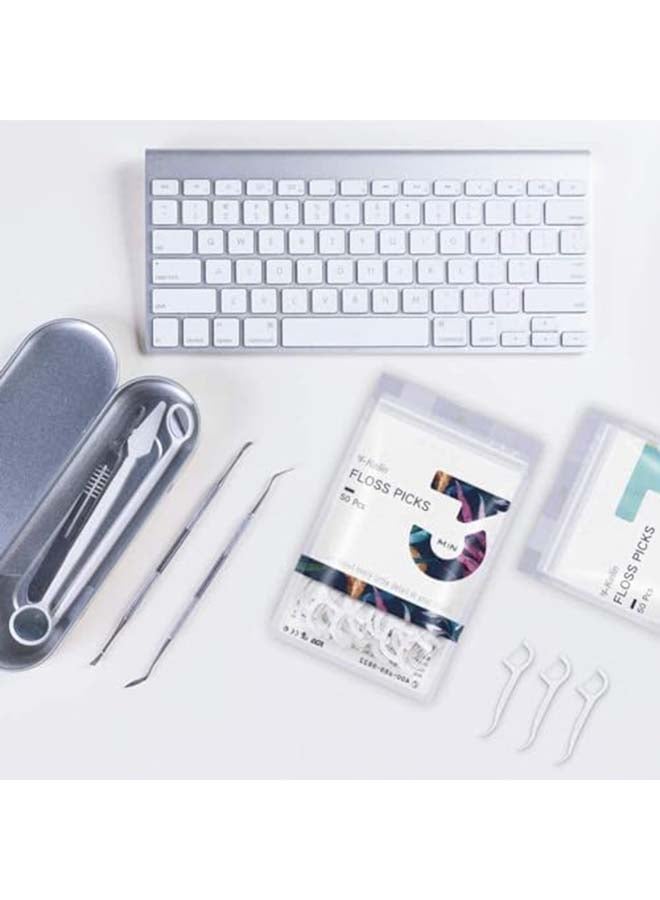 Y-Kelin Pack of 2 - Dental Floss, Dental Floss Toothpick, Teeth Stick, Tooth Picks, Floss Picks, Teeth Cleaning (No Flavor) - Image 3