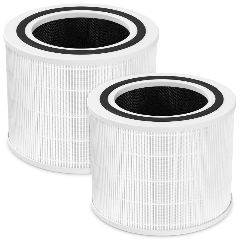 isingo Core 200S-P Replacement Filter Compatible with LEVOIT Core 200S Smart WiFi Air PuriFier, Core 200S-RF Air Filter, 2 Pack - Image 1