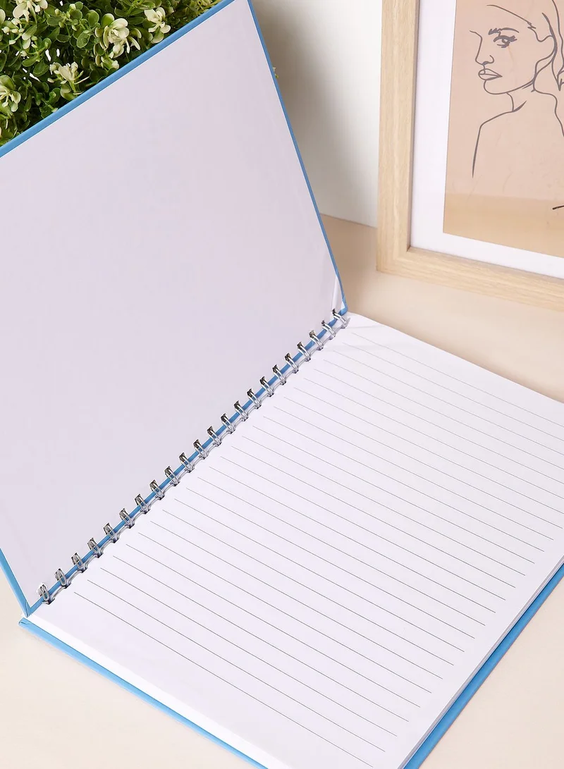 Back to school kit A4 Spiral Hardcover Notebook