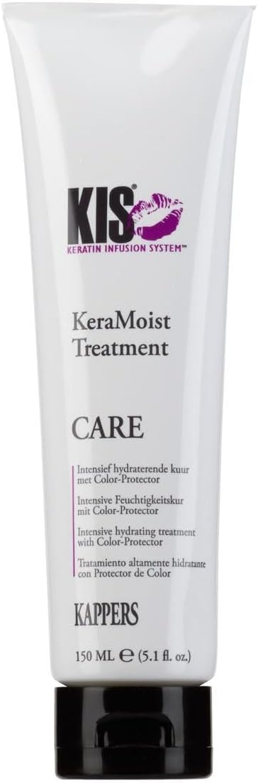 KIS KeraMoist Treatment Hair Treatment Animal Friendly Sustainable Keratin Infusion System Treated Dry Hair 150 ml