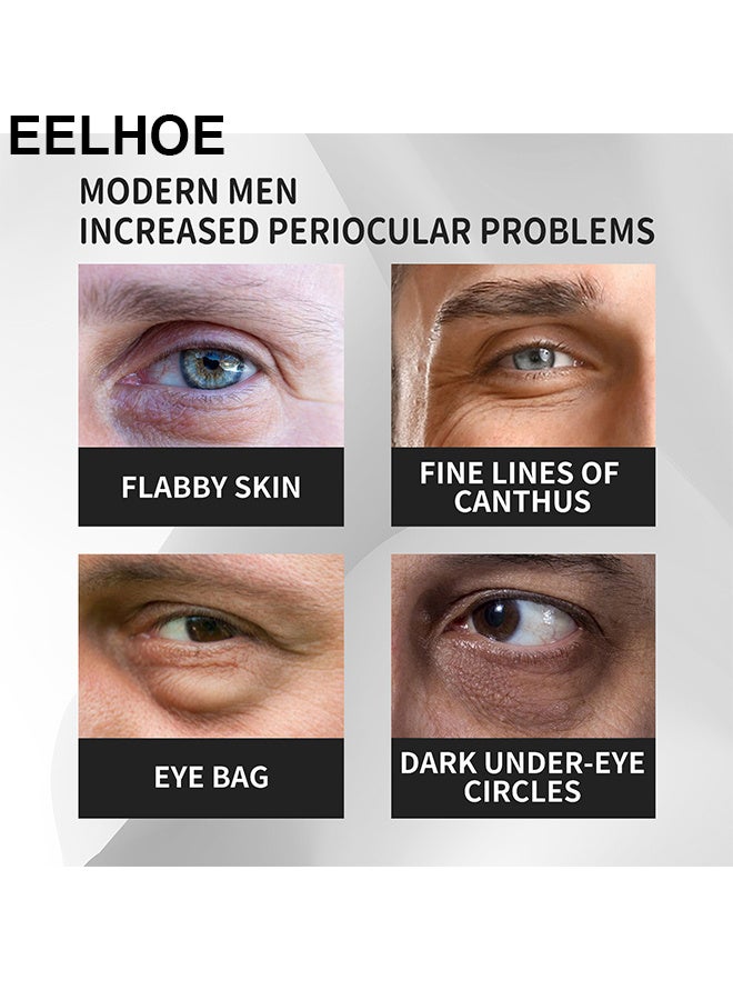 إيلهو كريم العين ، كريم العين ، للدوائر المظلمة والانتفاخ ، كريمة العيون المضادة للشيخوخة للرجال ، يضيء ، يقلل من الانتفاخ ، والدوائر المظلمة ، والخطوط الدقيقة ، وعلاج العين للرجال - Image 5