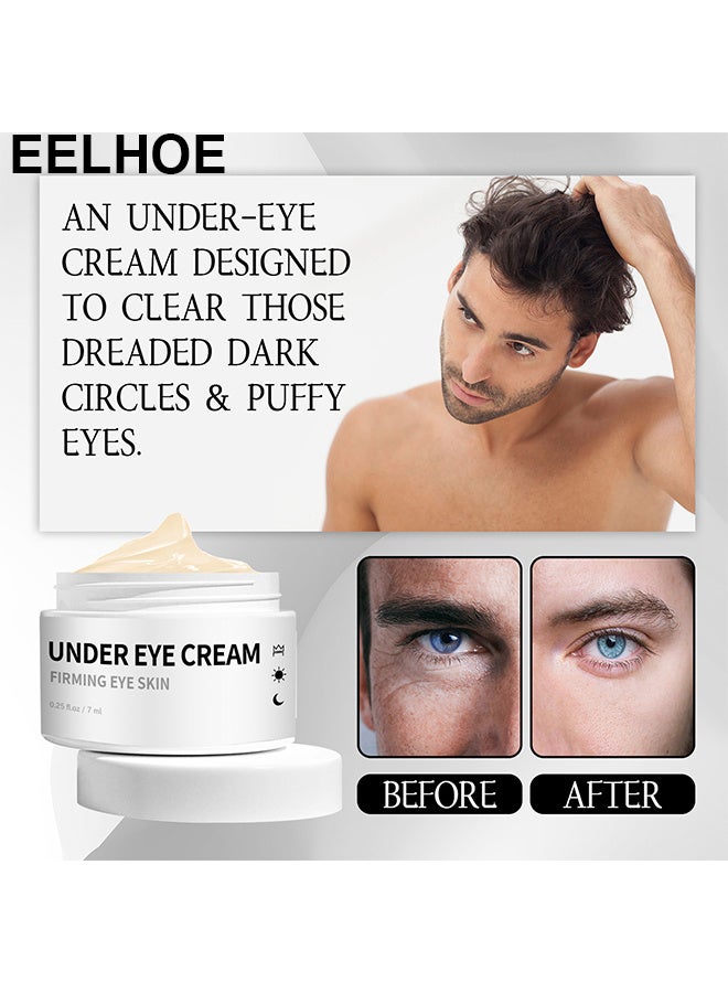 إيلهو كريم العين ، كريم العين ، للدوائر المظلمة والانتفاخ ، كريمة العيون المضادة للشيخوخة للرجال ، يضيء ، يقلل من الانتفاخ ، والدوائر المظلمة ، والخطوط الدقيقة ، وعلاج العين للرجال - Image 2