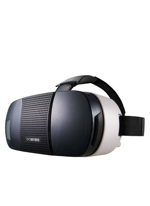 MJ3 Plus 3D Virtual Reality Headset with Remote Controller – White