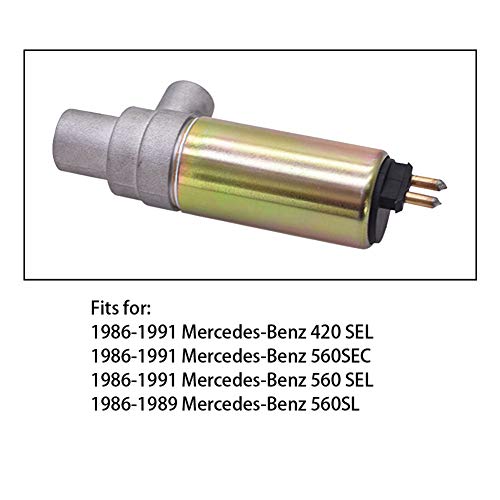 WFLNHB 0001411625 408202010002Z Idle Speed Control Valve Motor Idle Valve Air Control Valve Replacement for Mercedes-Benz 420SEL 560SEC 560SEL 560SL - Image 3