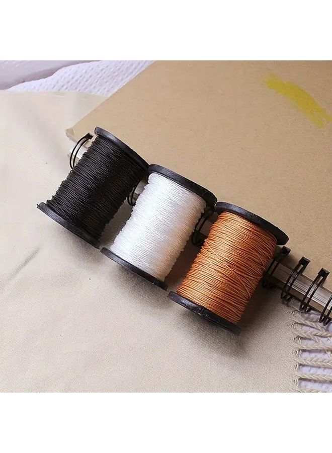 Coffee Color Heavy Duty Nylon Sewing Thread For Leather Shoes Pants Repair - Image 5