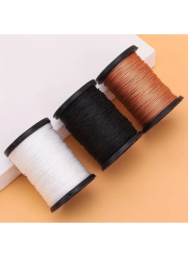 Coffee Color Heavy Duty Nylon Sewing Thread For Leather Shoes Pants Repair - Image 2
