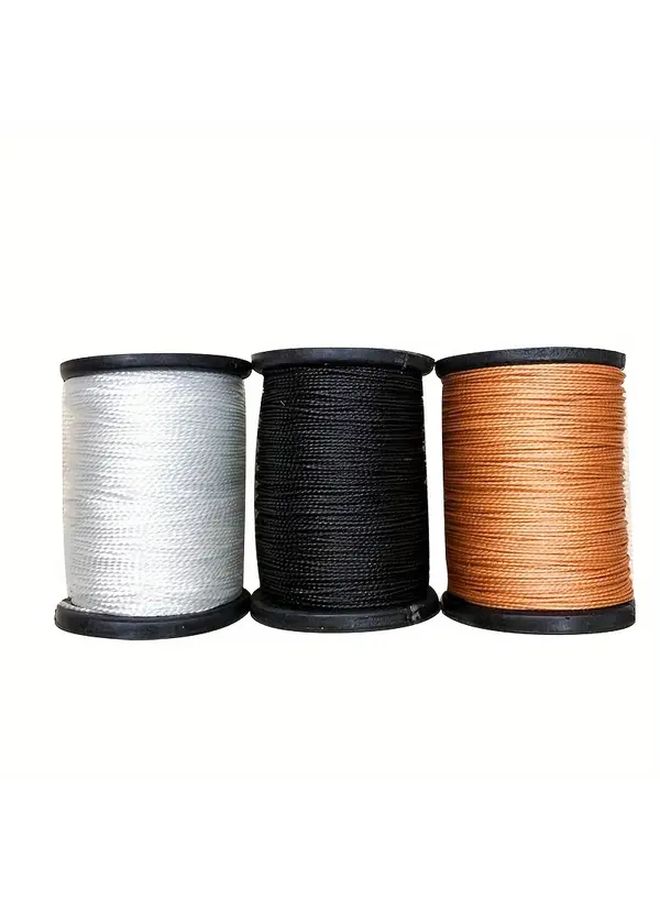Coffee Color Heavy Duty Nylon Sewing Thread For Leather Shoes Pants Repair - Image 4