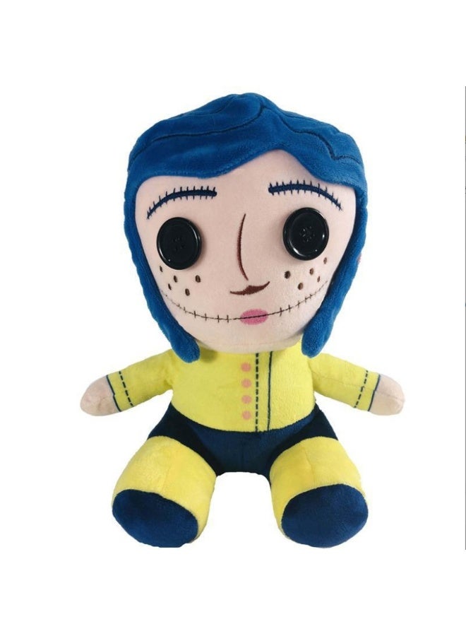 NIBEMINENT Halloween Coraline "Other Mother" Plush Toy - Anime Collectible