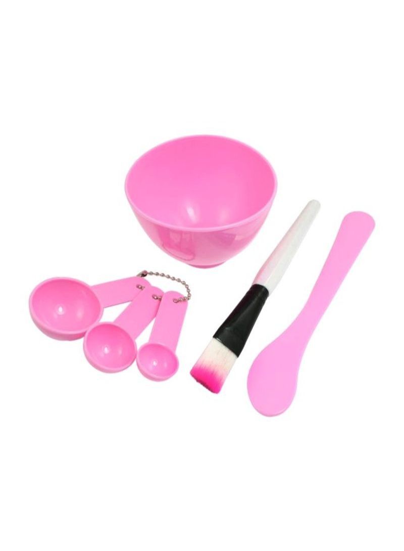 4-In-1 DIY Mask Bowl Set Pink