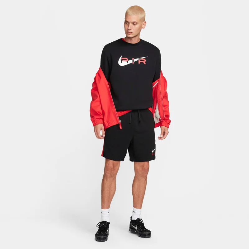 Nike Black Men's Air Fleece Sweatshirt for Men | Best Price UAE