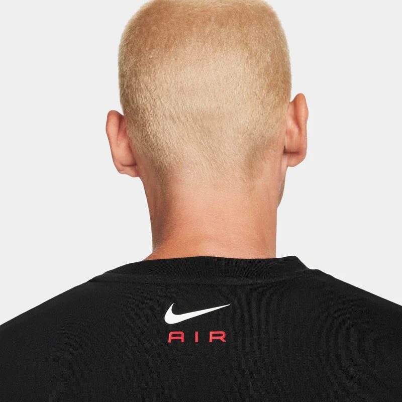Nike Black Men's Air Fleece Sweatshirt for Men | Best Price UAE