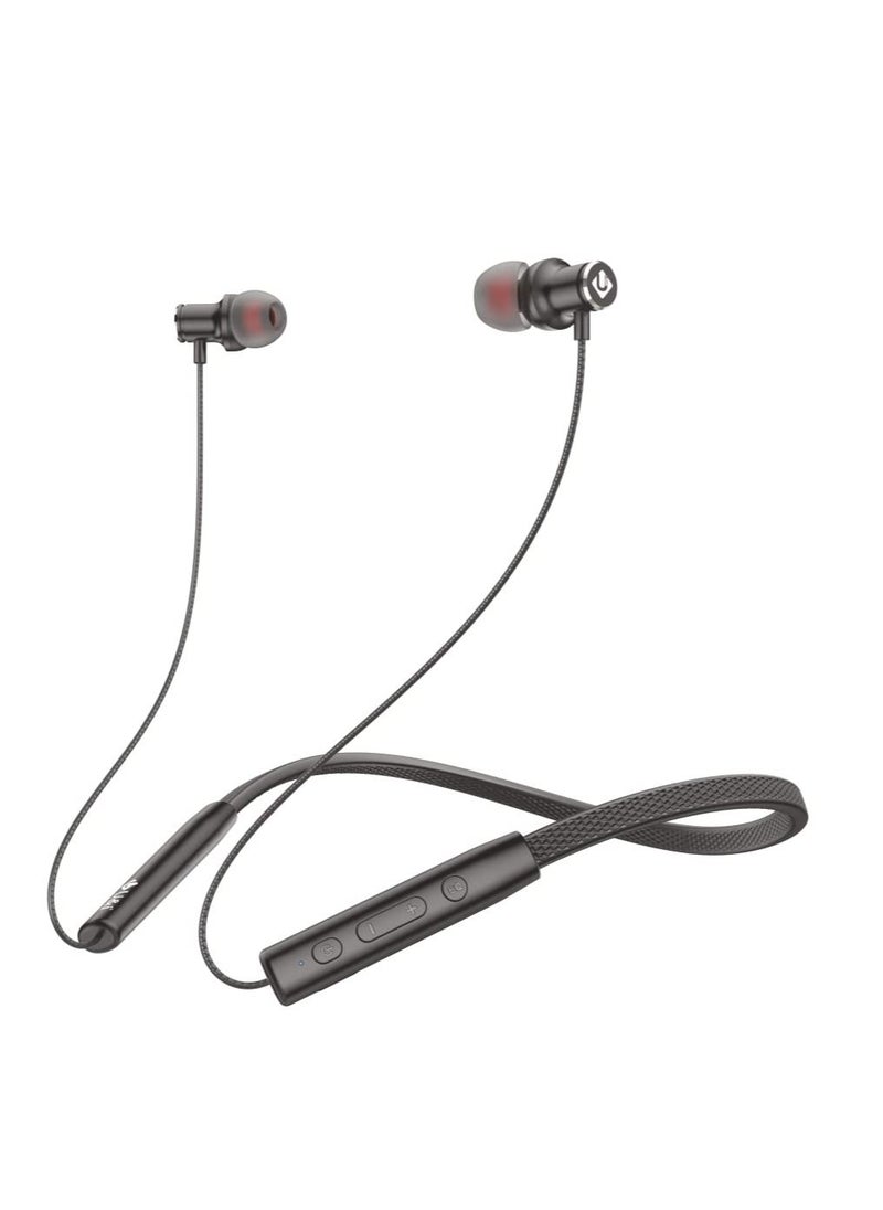 U & I ENTERTAINMENT - U & I Cobra 50Hours Music Time Fast Charging Wireless Neckband with 4Mode Equalizer Bluetooth Headset - Image 1