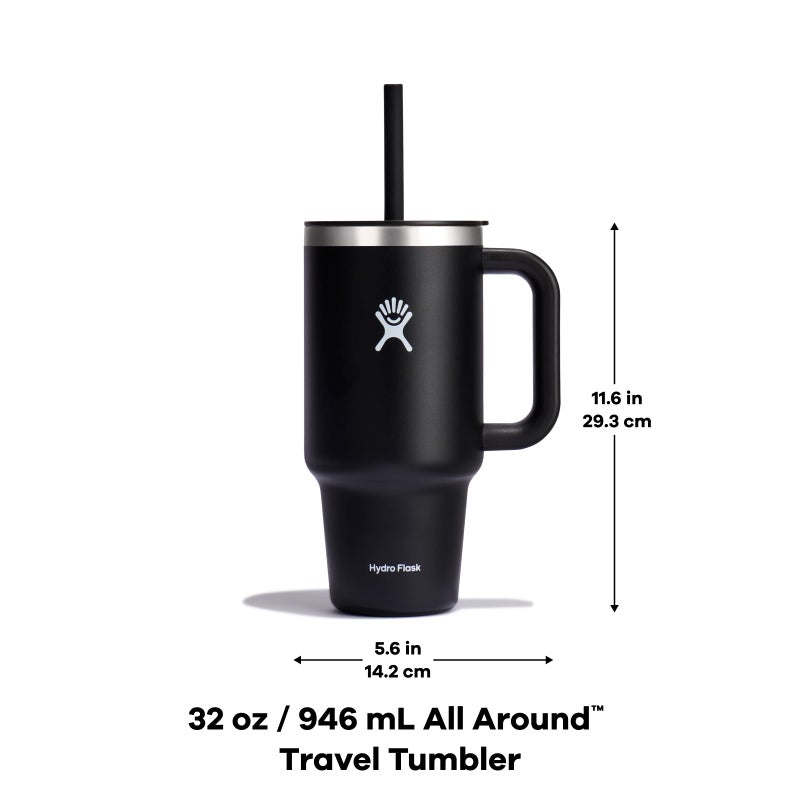 Hydro Flask All Around Travel Tumbler Black 32 Oz - Image 5