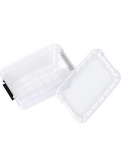 5L Clear Plastic Storage Box with Lockable Lid (Transparent) - pzsku/ZC06B12EED8F8D70EFF8BZ/45/_/1729064534/f4638e67-2020-446e-af39-d27154aabc6b