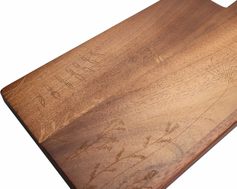 بورلاند Woodflower Acacia Presentation Board 35CM