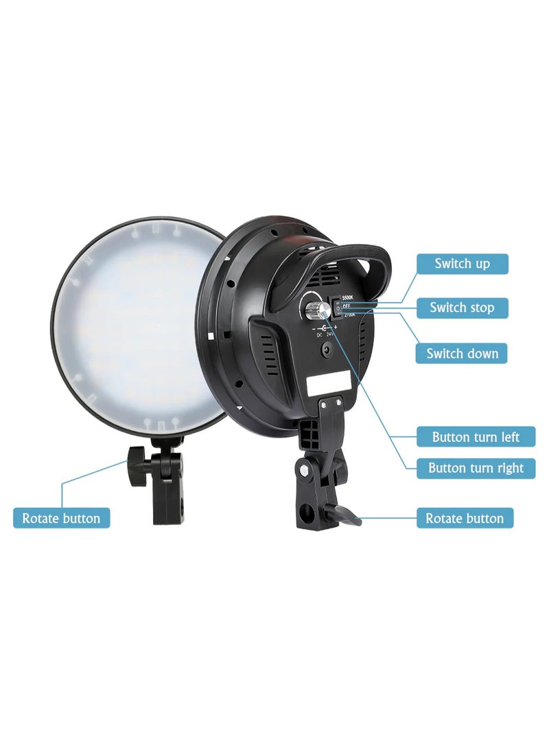 FX Studio 50×70cm Softbox Lighting Kit – 90W Bi-Color with Remote & LCD Screen - Image 4