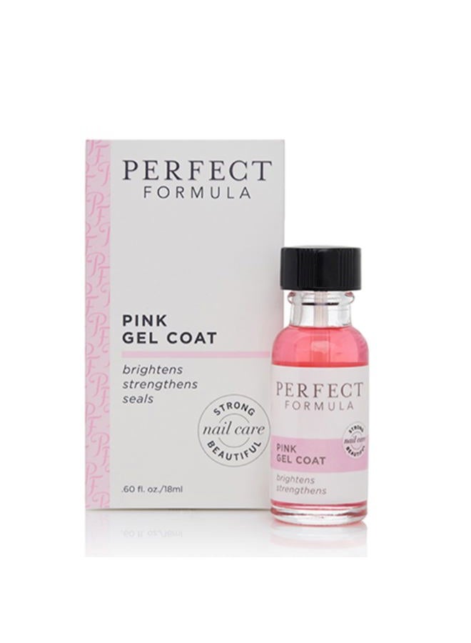 Perfect Formula طلاء جل وردي - مقوي أظافر وطلاء مقوي للنساء، مقوي أظافر قوي جداً، علاج كيراتين للأظافر التالفة - Image 3