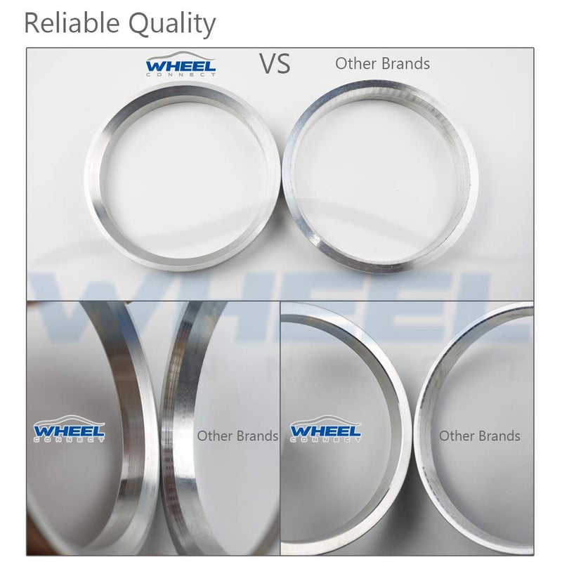 WHEEL CONNECT Hub Centric Rings 73.1 to 71.5, Aluminium Alloy Hubrings 71.5 to 73.1 Set of 4,O.D:73.1-I.D:71.5mm. A - Image 5