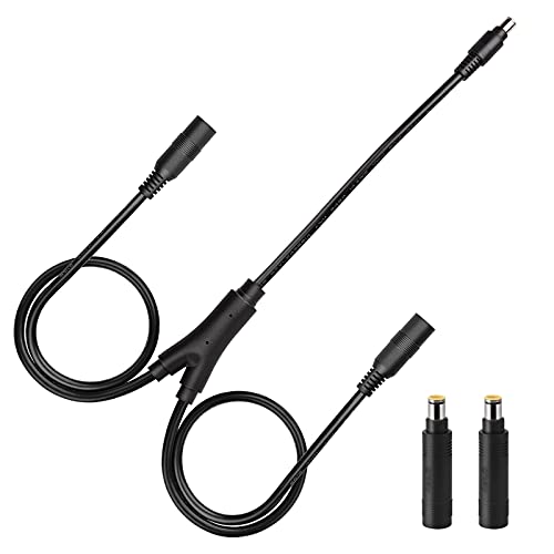 iGreely 8mm Splitter - Y Splitter Adapter Cable for Solar Panel, RV, Automotive, Marine & Portable Power Station - Compatible with Jackery & Goal Zero (Male to Female x 2) - Image 1