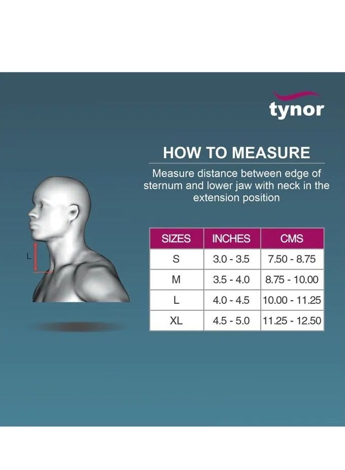 Tynor Cervical Collar Soft with Support B02 - Image 4