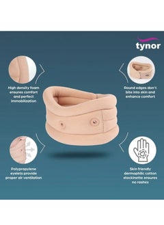 Tynor Tynor Cervical Collar Soft with Support B02  - Image 3