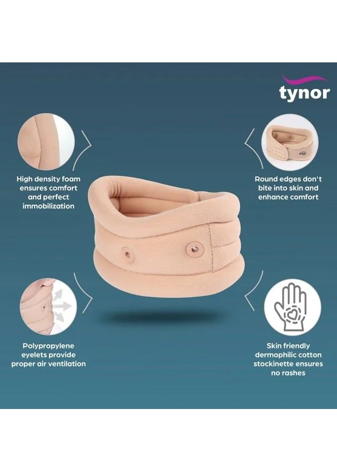 Tynor Cervical Collar Soft with Support B02 - Image 3