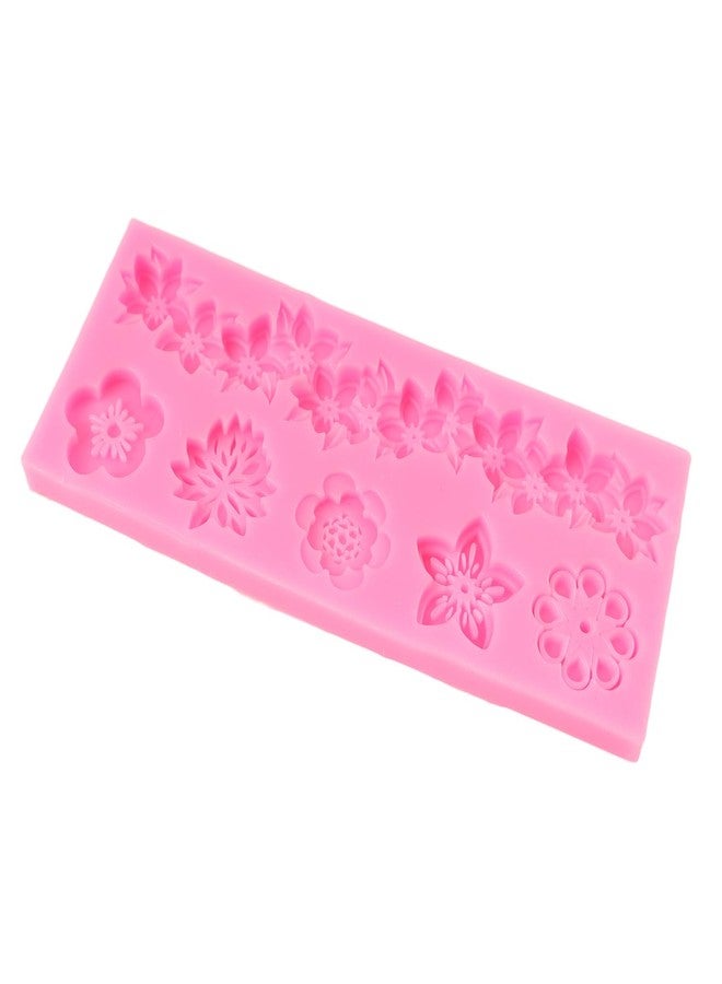 QDMOLDS قوالب سيليكون QDMOLDS باروكية لتزيين الكيك، قوالب زهور دانتيل، قوالب زخرفية حلزونية بارزة لتزيين الكب كيك، قوالب حلوى وشوكولاتة لتزيين الكب كيك، قوالب طين بوليمر، قوالب عجينة السكر - Image 3